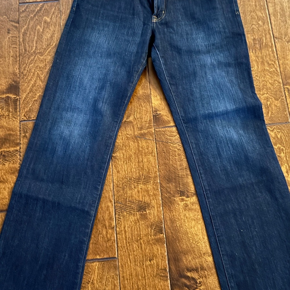 AG Adriano Goldschmied Relaxed Blue Jeans